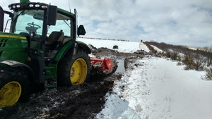 A new kind of stuck - Slush dam!